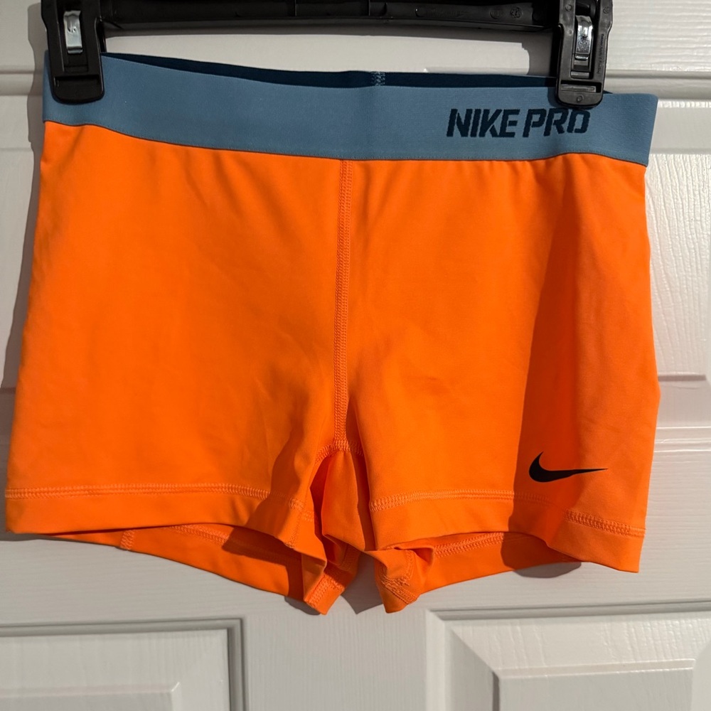 Nike Pro Orange Active Shorts
